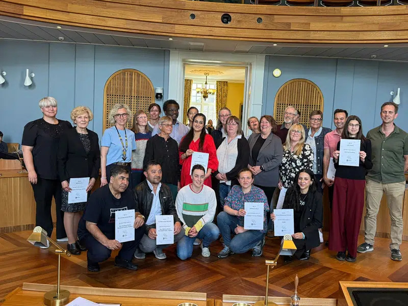 Kolding Kommune hylder 21 frivillige for deres indsatser i lokalsamfundet