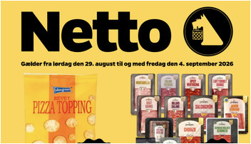 Netto tilbud: Falengreen pizzatopping til kun 8 kr. og Bakersfield brød til 12 kr.