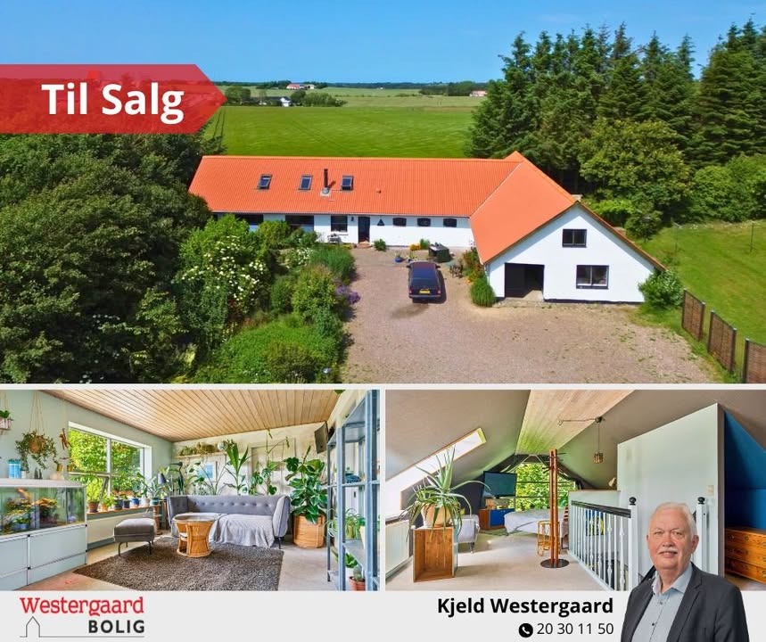 Westergaard Bolig præsenterer charmerende lystejendom i Saltum