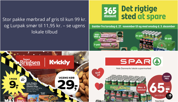Stor pakke mørbrad af gris til kun 99 kr. og Lurpak smør til 11,95 kr. – se ugens lokale tilbud