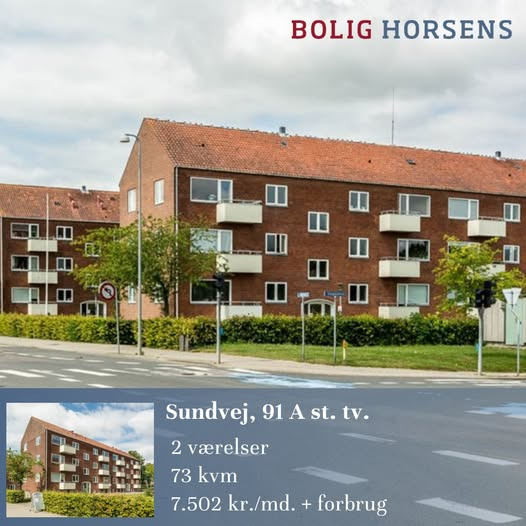 Bolig Horsens har en seniorvenlig ældrebolig ledig i Sundtoppen
