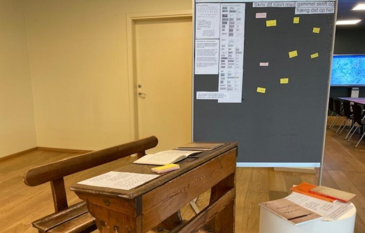 Besøg udstilling om gamle skrifttyper på Kolding Bibliotek 