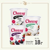 Cheasy skyr til 18 kr hos SPAR Skallerup A/S denne uge
