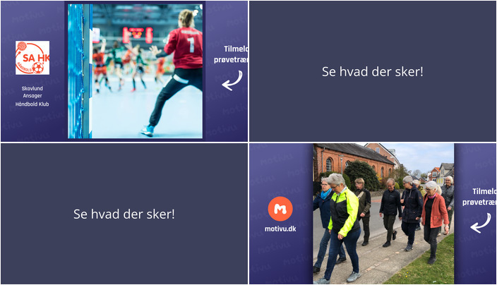 Udforsk kommende begivenheder i Ansager: Fra håndboldprøvetræning til gå-fællesskaber