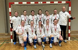 Middelfarts seniorkvinder er fynsmestre i futsal