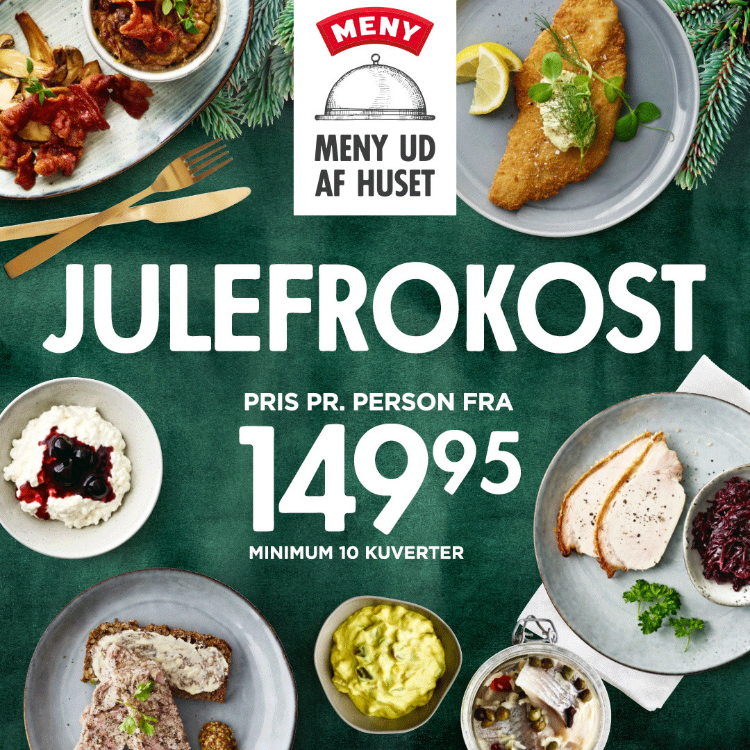 Meny Randers klar med julefrokostmenu til din fest