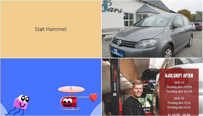 Nyt fra TT CARS ApS, Autotekniker v/Kim Skytthe og CENTER KIOSKEN 