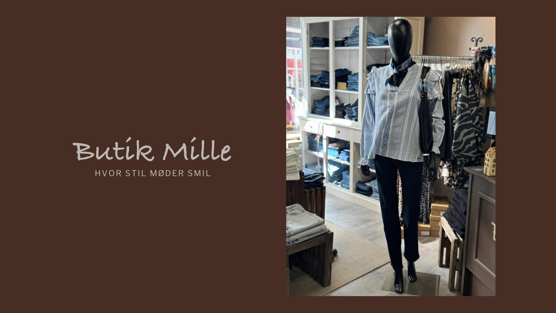 Friske forårslooks og konkurrence hos Butik Mille