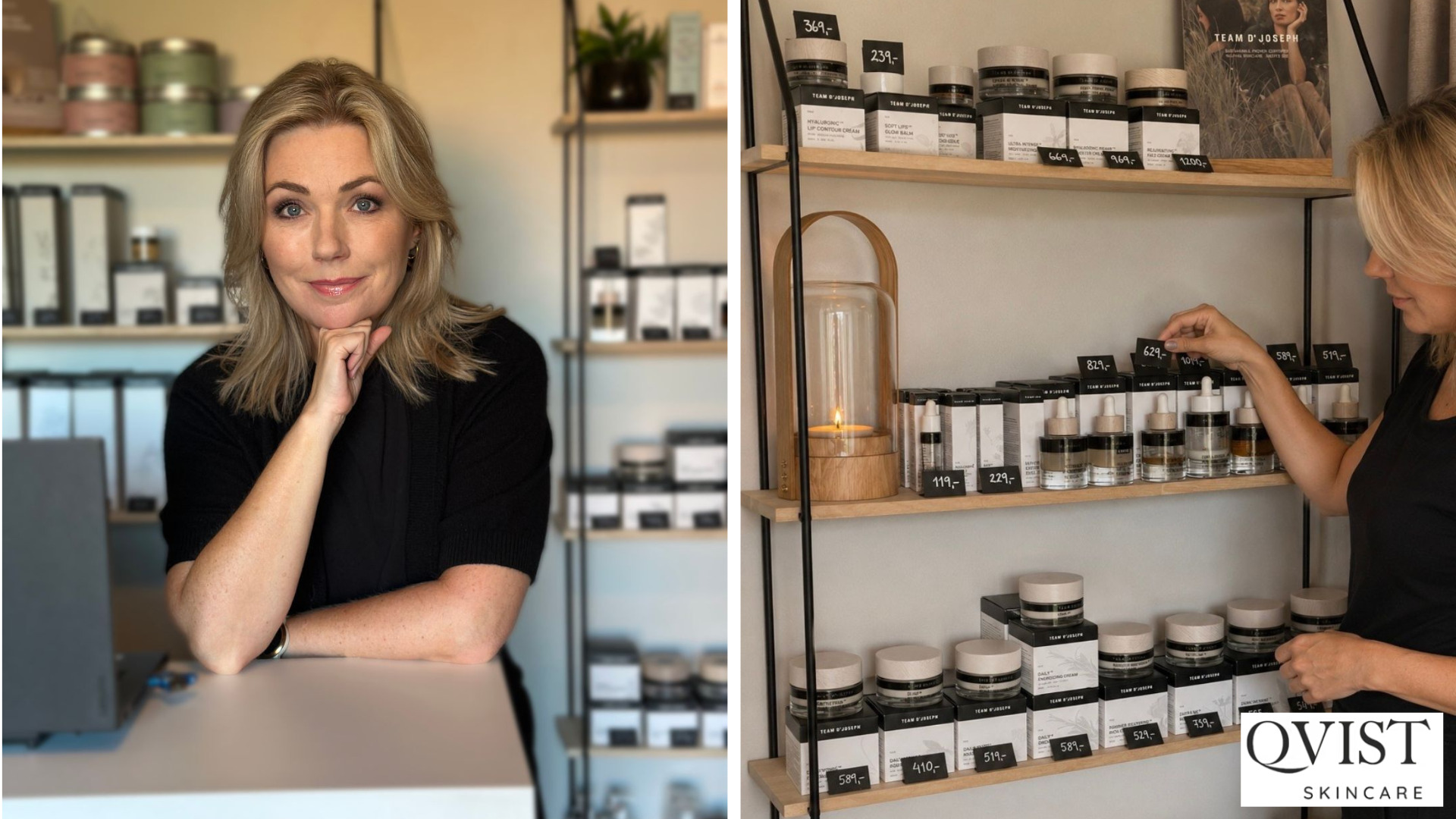 Et spørgsmål fra sønnen blev starten på Qvist Skincare