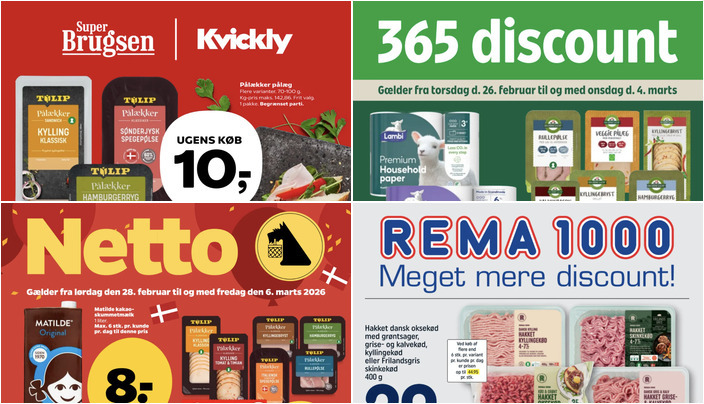 Gode tilbud: Lambi toiletpapir til 15 kr. og hakket kød til 29 kr.