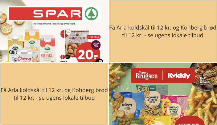 Få Arla koldskål til 12 kr. og Kohberg brød til 12 kr. - se ugens lokale tilbud