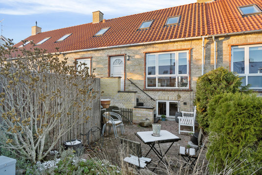 Rækkehus med veludnyttet planløsning samt central beliggenhed