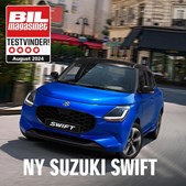 Swift kåret som testvinder i Bilmagasinet af HENRIK CHRISTENSEN A/S