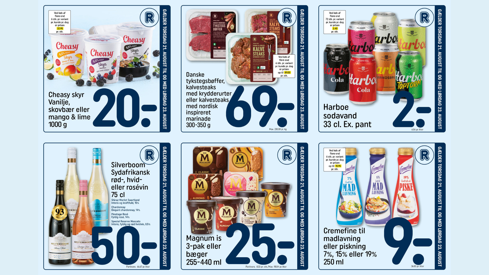 Weekend-tilbud hos Rema 1000 Sindal