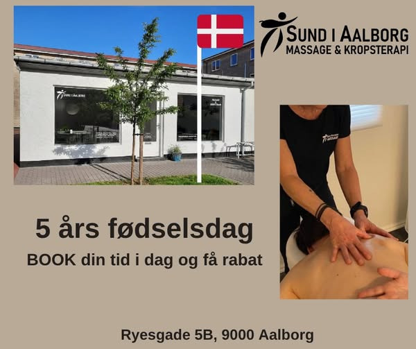 Sund i Aalborg fejrer 5 års fødselsdag med 10% rabat på nye bookinger
