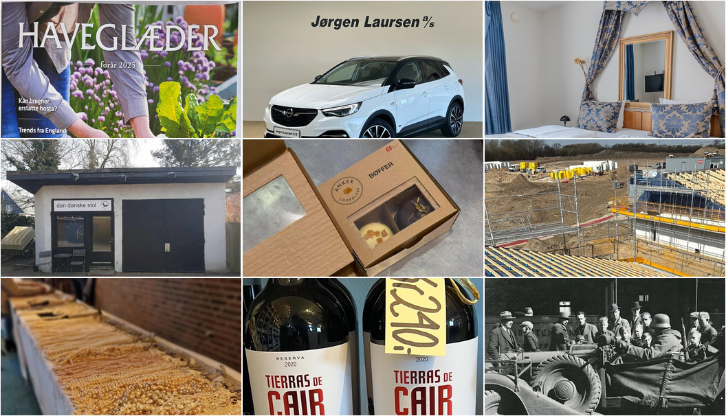 Nyt fra Museerne i Holstebro, Asmild Plantecenter ApS, den danske stol og 7 andre