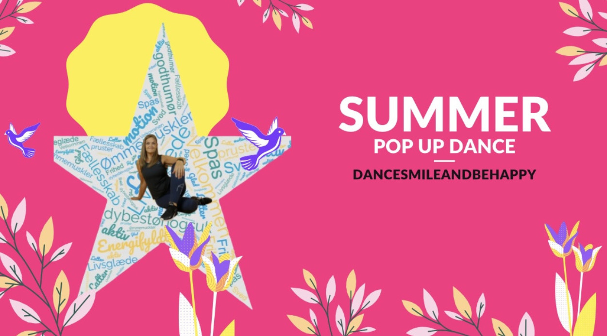 Dans dig glad til sommer: DanceSmileAndBeHappy tilbyder Pop-Up hold