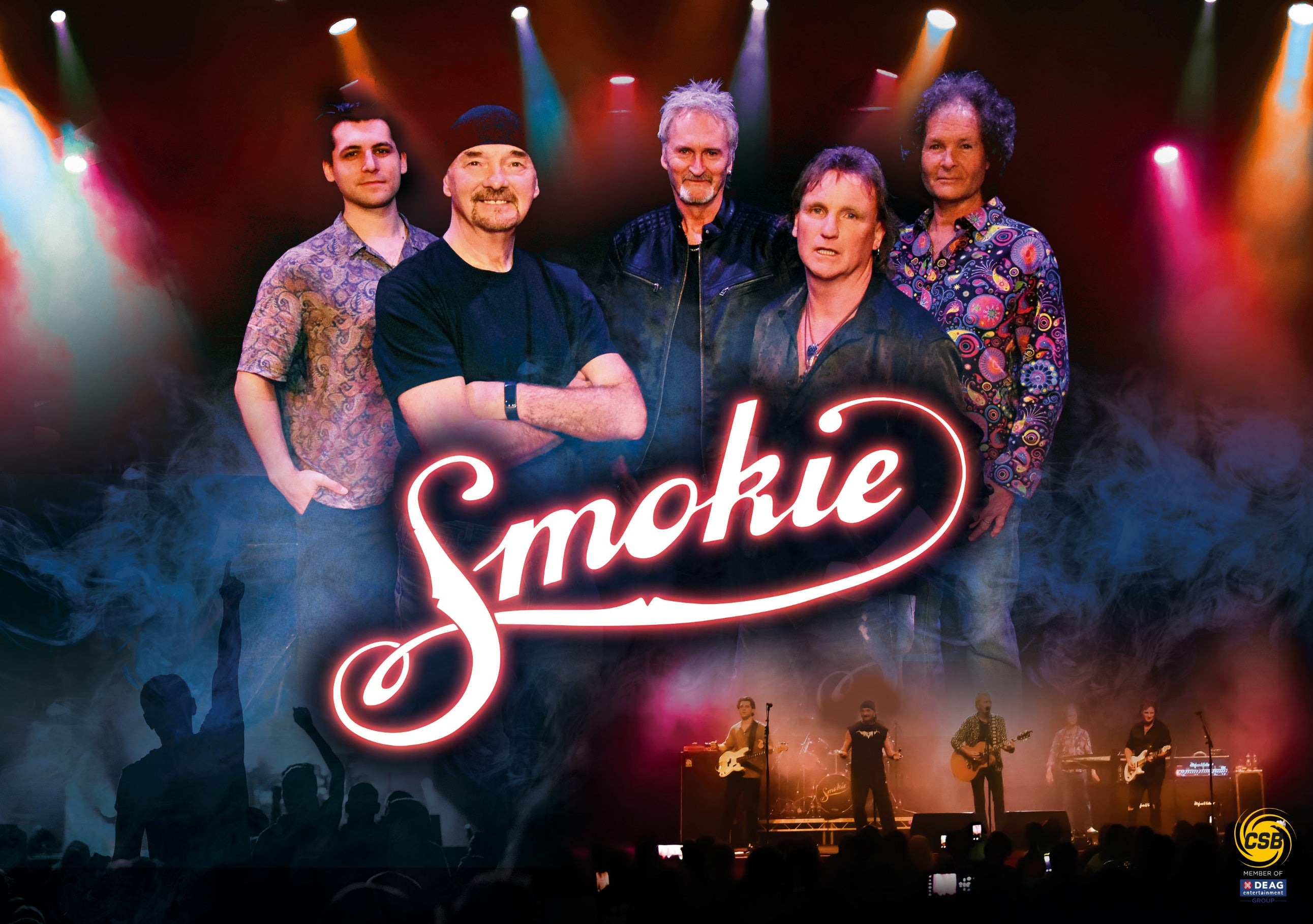 Oplev Smokie live på Scandic Falkoner