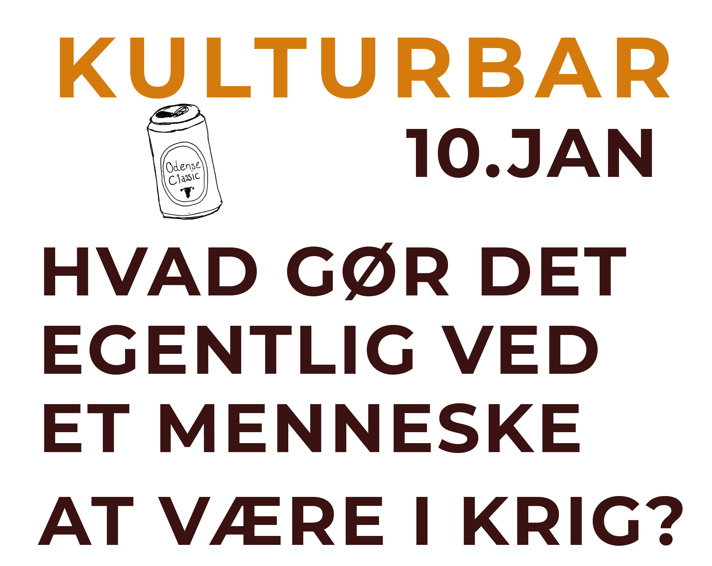 Oplev en tankevækkende fredagskulturbar i Nyborg