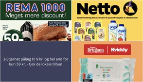 3-Stjernet pålæg til 9 kr. og hel and for kun 59 kr. - tjek de lokale tilbud