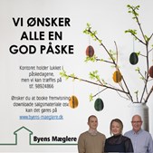 Byens Mæglere ApS ønsker god påske og informerer om ændrede åbningstider