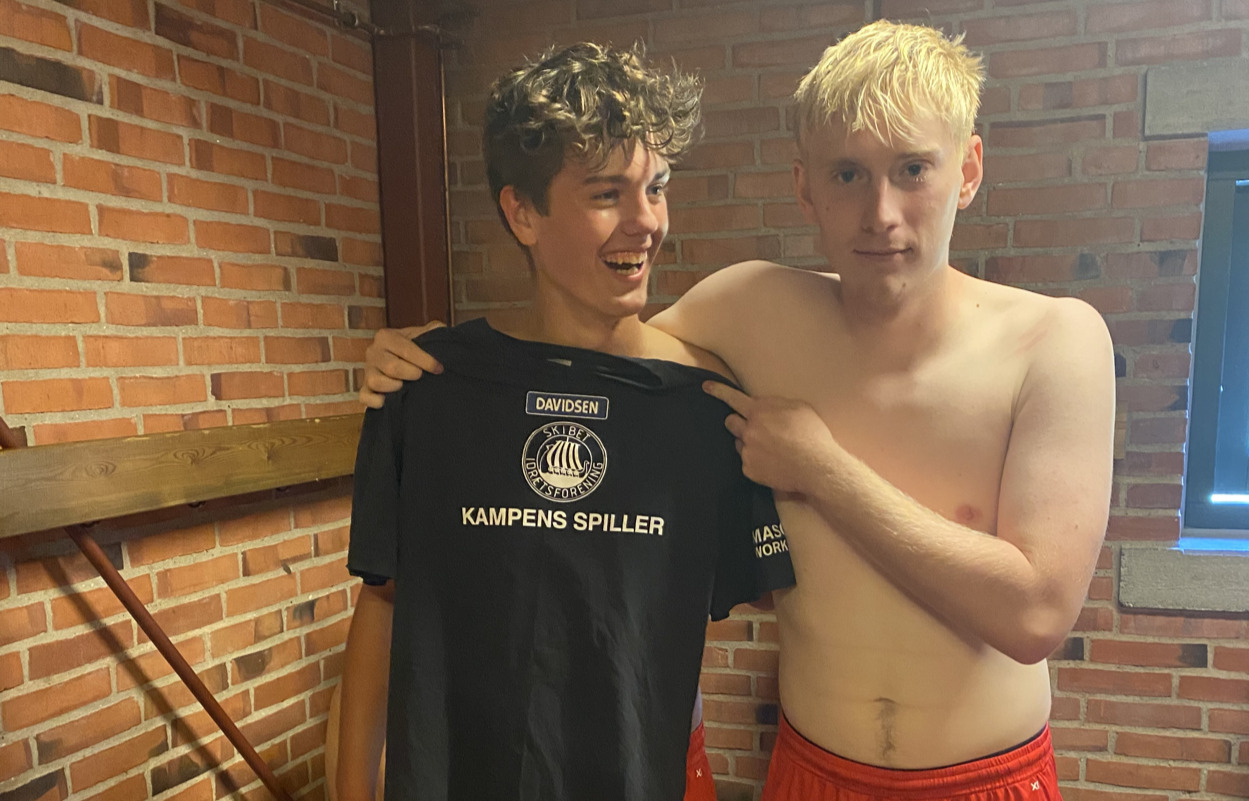 Skibet tager det fulde udbytte med hjem fra Hedensted