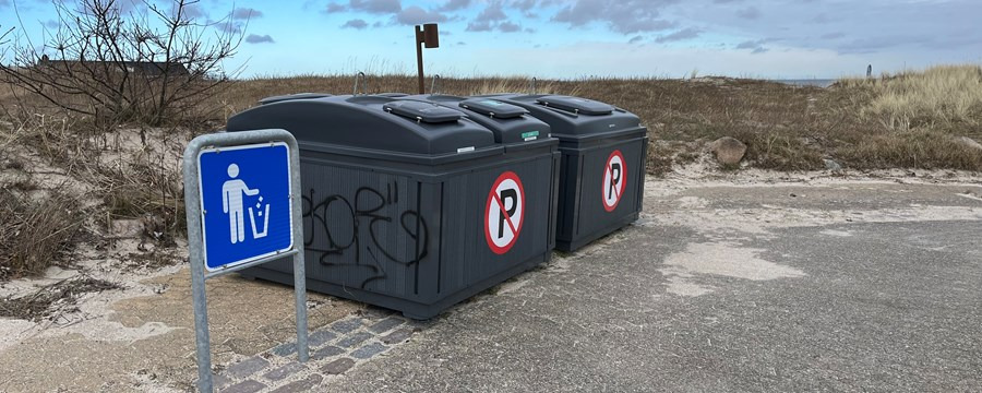 Ny affaldsløsning til Strandpromenaden i Sæby