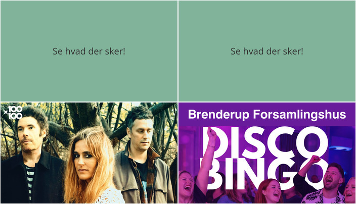 Oplev magiske koncerter og livlig disco bingo i Brenderup denne weekend