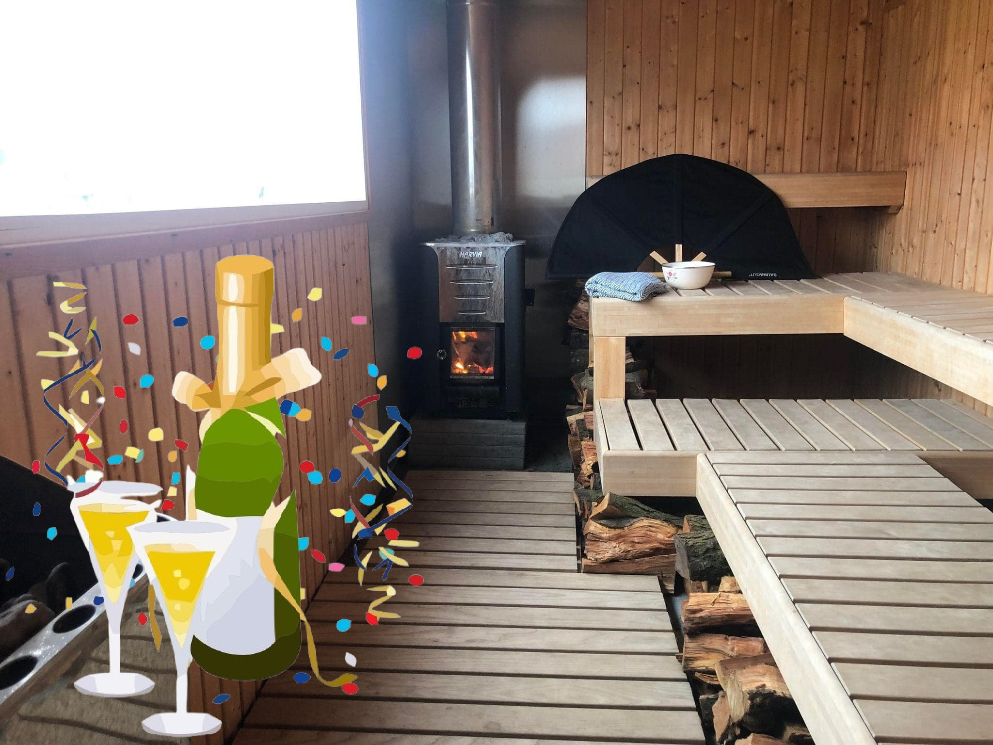 Nytårs-saunagus i Rudkøbing: Velkommen til Herrens År