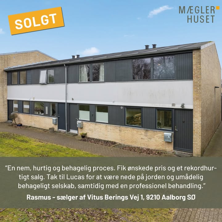 Mæglerhuset Aalborg: Glade kunder er altid i fokus