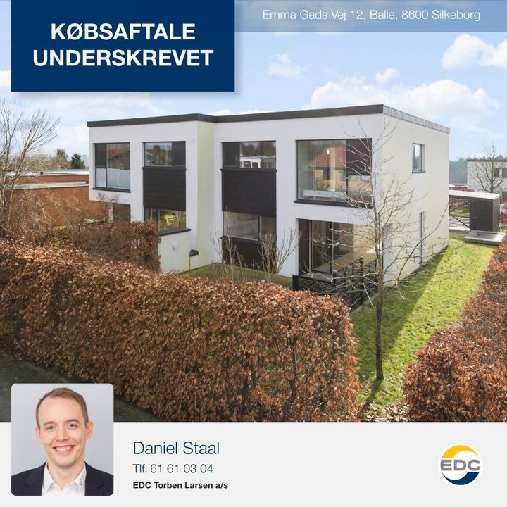 Nyt kapitel på vej i Balle: EDC Torben Larsen sælger bolig på Emma Gads Vej 12 i Silkeborg