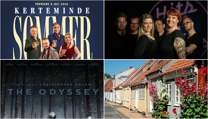 Weekendaktiviteter i Kerteminde: Revy, koncert, film og byvandring