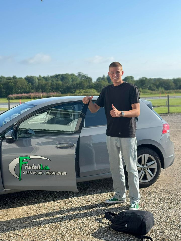 Valdemar fra Frisdal Køreskole I/S opnår stort kørekortmål