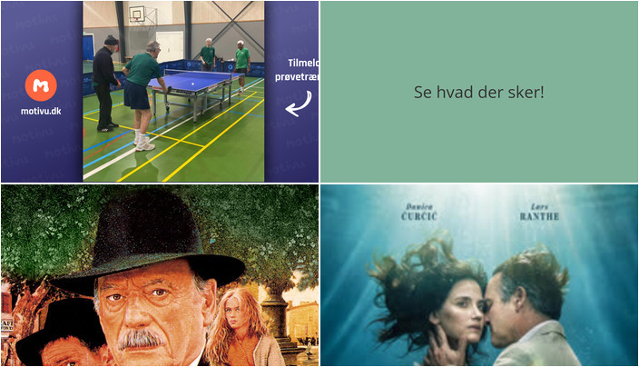 Spændende weekend i Faaborg: Bordtennis, filmklassikere og kærlighedsdramaer