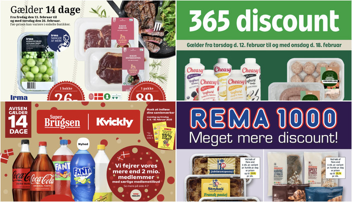 Gode lokale tilbud: Cheasy yoghurt til 10 kr. og Irma Autumn Crisp druer til 26 kr.