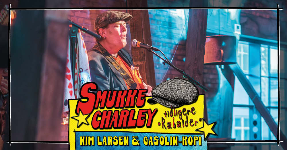 Smukke Charley bringer dansk rock nostalgi til Storms Pakhus