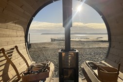Oplev kroplivende sauna med saunagus ved Østerstrand