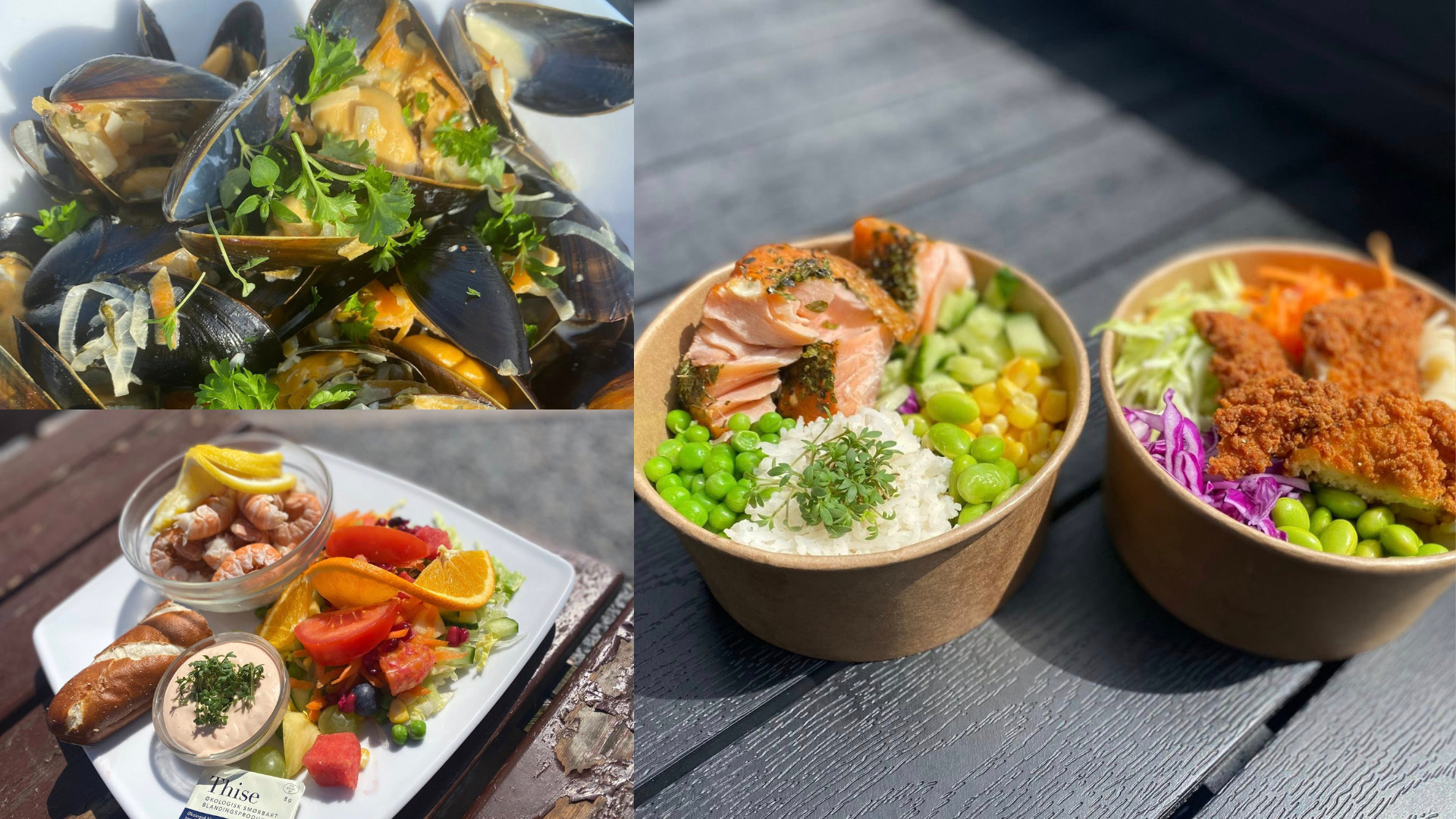 Nyd lækre retter fra Havnens Fisk under Musik på Havnen i Øster Hurup