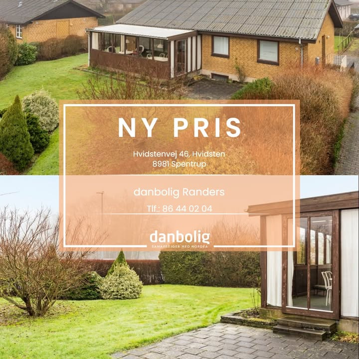 Danbolig Randers sætter ny pris på charmerende villa med stort potentiale