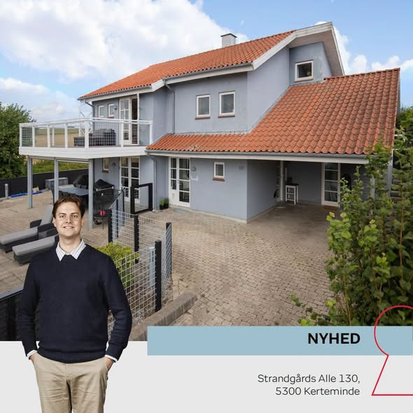 home Kerteminde-Munkebo har unik villa med udsigt til vand og marker til salg