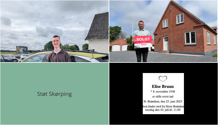 Nyt fra Kudahls Køreskole, Home Støvring og Rosen Begravelsesforretning ApS