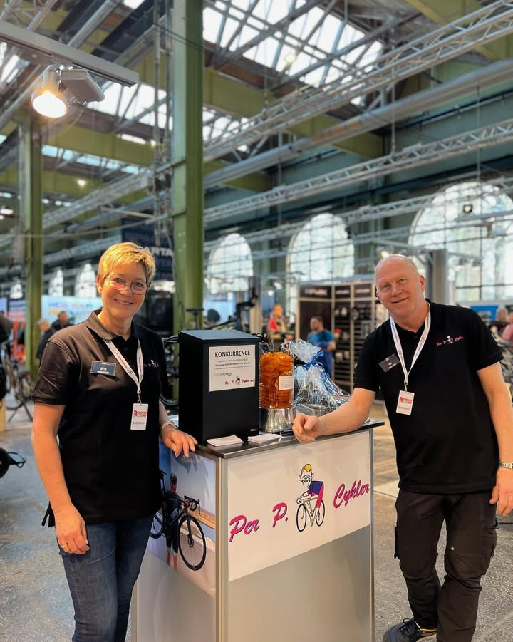 PER P. CYKLER afslutter vellykket cykelmesse i København