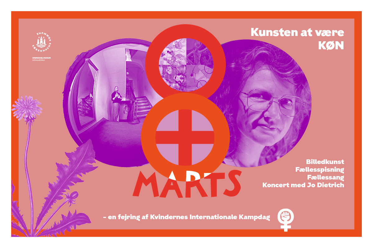 Kunsten at være "KØN" fejrer Kvindernes Internationale Kampdag i Brønshøj