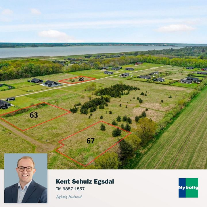 Nybolig Hadsund har sommerhusgrund til salg i hyggelige Egense