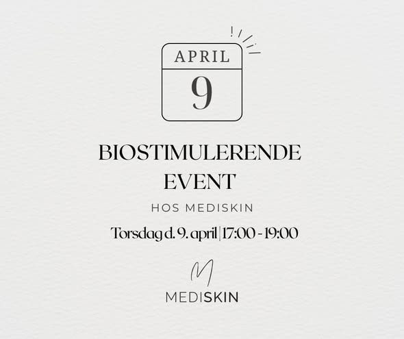 MediSkin inviterer til aften om hudpleje og biostimulerende behandlinger