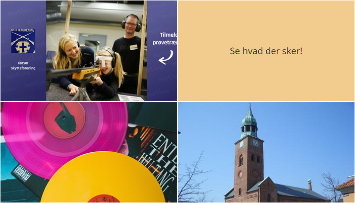 Musik, skydning og fællessang i Korsør næste uge