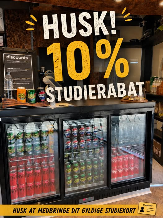 Simply Delicious tilbyder 10% studierabat