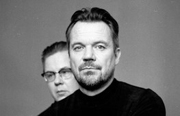 Peter Sommer og Palle Hjorth på Gnistens intime scene