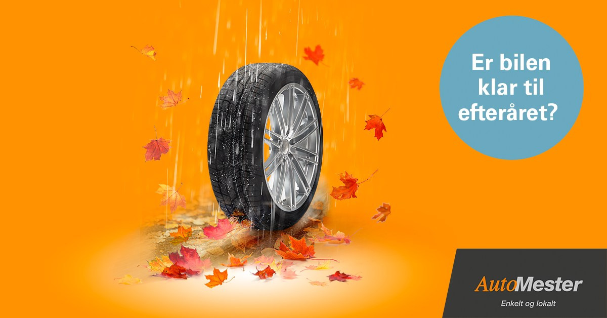 GUMMI-OLE tjekker bilen inden efterårets køreture