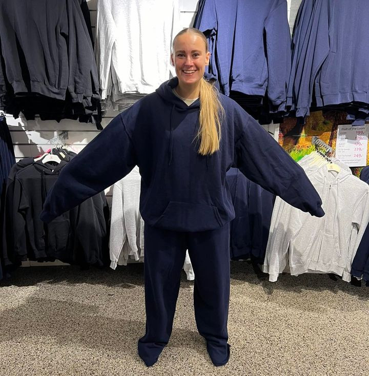 Konkurrence hos Sportigan Viborg ApS: Vind et sæt Fruit of the Loom ved at gætte Sandras størrelse